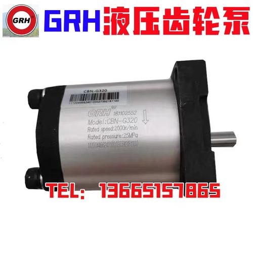 GRH液压齿轮泵CBN-G304 306 310 314 316 320 325 CBN-F314L-X