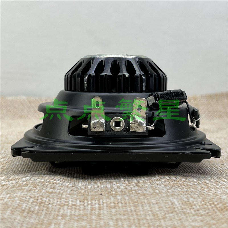 K牌电摩电动车低音带二路分频同轴喇叭釹磁散热4寸游艇摩托喇叭