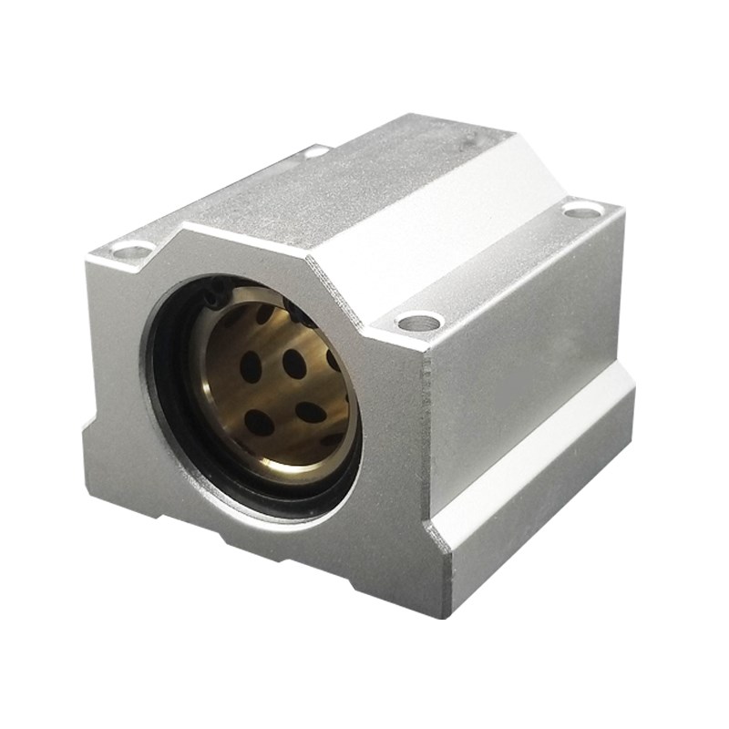 直线轴承滑块SCS16 20 25 30UU防尘耐高温自润滑无油石墨铜套厂家