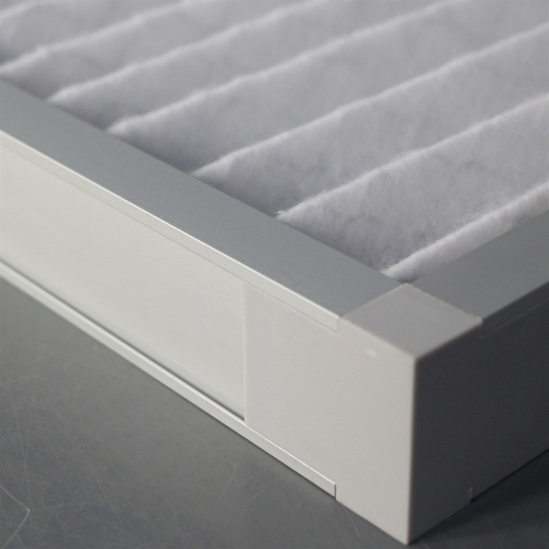 生产G3 G4 MERV8 MERV11铝框折叠式初效过滤网过滤器 板式过滤网