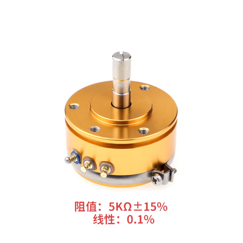 上海思博WDD35D4 1K 2K 5K 10K导电塑料电位器 360角度位移传感器