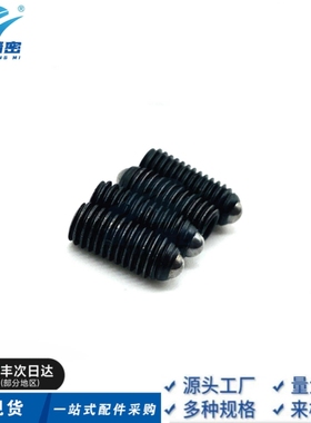 BPJL8 3 4 5 6 10 12 16加长黑色球头柱塞波珠柱塞定位弹簧柱塞
