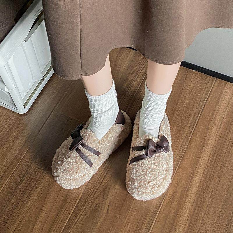 小个子厚底增高结加绒鞋女2025秋冬新款一脚蹬豆豆棉鞋,户外/登山/野营/旅行用品,其他户外鞋,淘宝优惠券,粉丝福利购,淘宝优惠卷