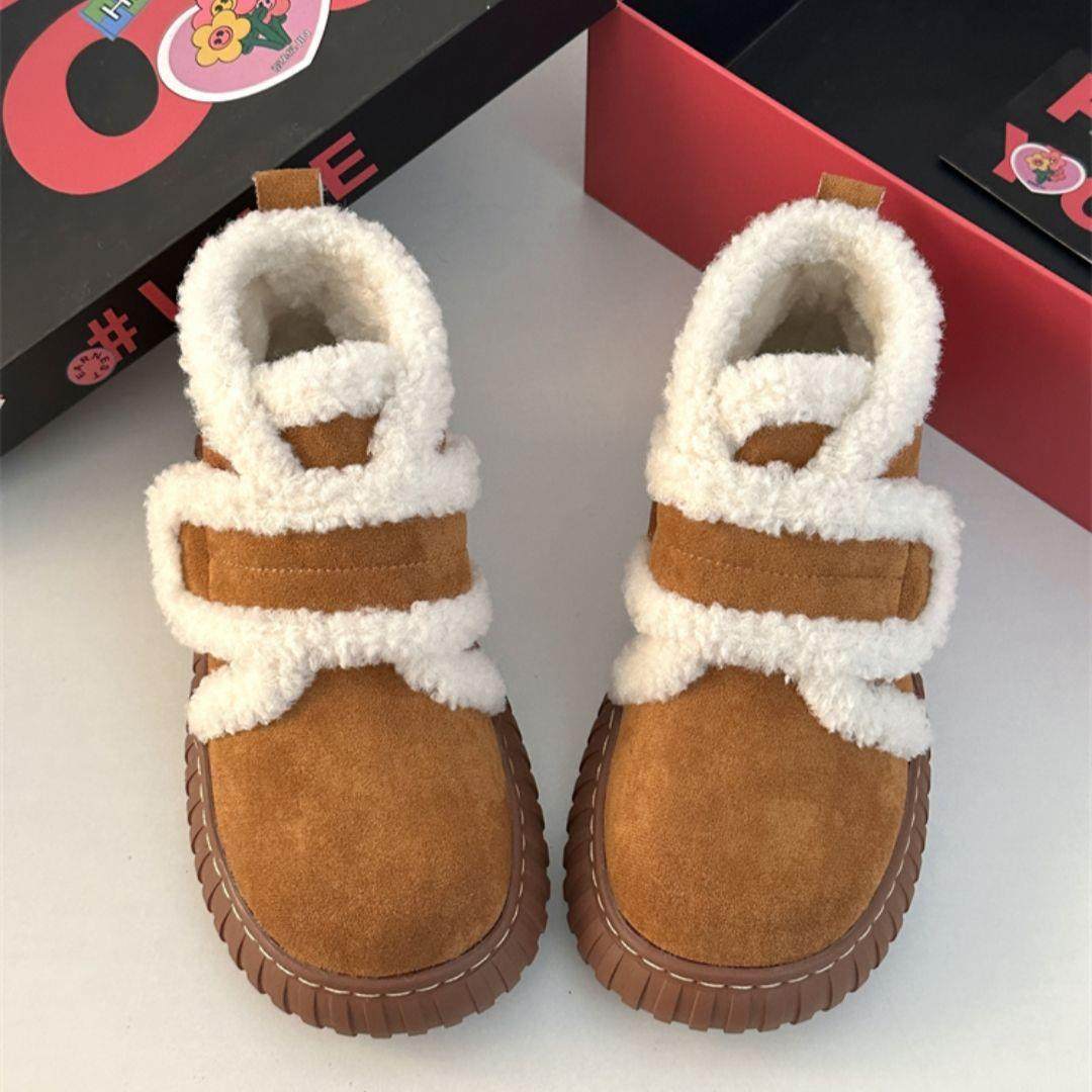 雪地靴子女2024新款冬季加绒加厚防滑保暖皮毛一体毛毛棉鞋女鞋子,户外/登山/野营/旅行用品,其他户外鞋,淘宝优惠券,粉丝福利购,淘宝优惠卷