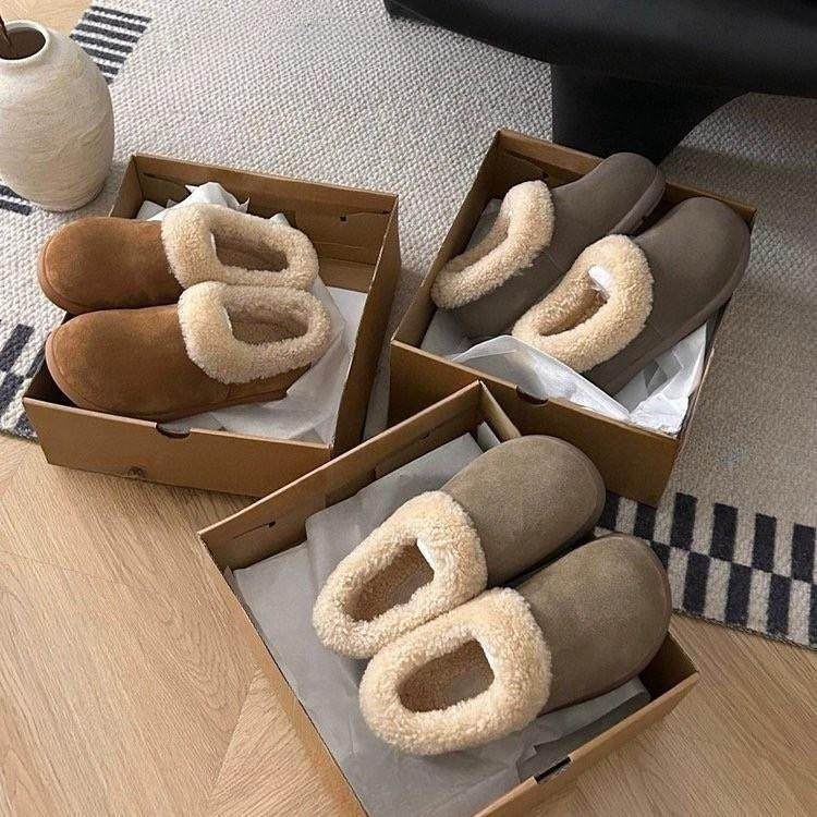 厚底一脚蹬全包勃肯鞋女冬2024新款加绒保暖棉鞋小土豆毛毛雪地靴,户外/登山/野营/旅行用品,其他户外鞋,淘宝优惠券,粉丝福利购,淘宝优惠卷