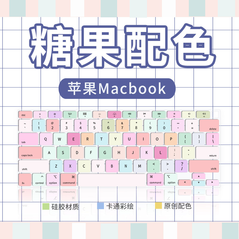 适用于macBook苹果2023款Pro14 A2779键盘膜新款Pro 13.3寸 A2159 A1989笔记本防尘罩Pro Retina 13.3寸