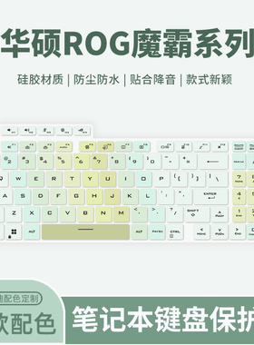 适用2024款华硕ROG魔霸新锐 G614J/G834J键盘膜魔霸5Plus/5RPlus笔记本电脑枪神7Plus/8Plus/6Plus键盘保护膜