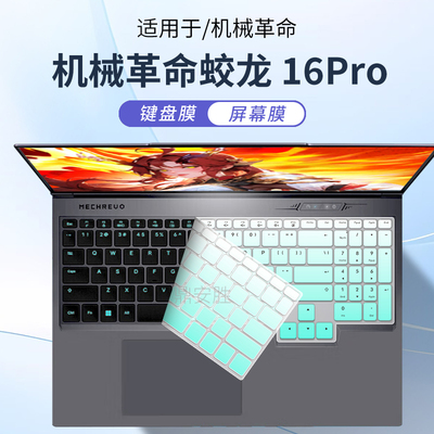 适用于机械革命蛟龙16Pro键盘膜