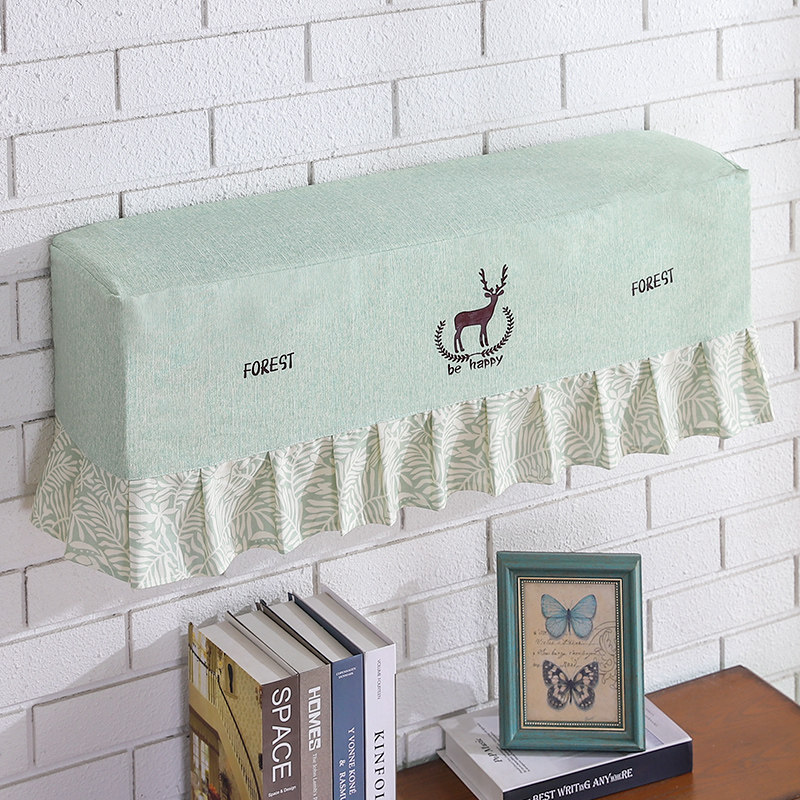 空调罩套蕾丝防尘罩防尘套挂机全包格力海尔美的1.5匹2匹挂式通用