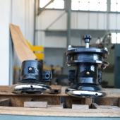 常州28 35快速手刹安全夹头气涨轴磁粉离合器STO轴座FLO法兰配件