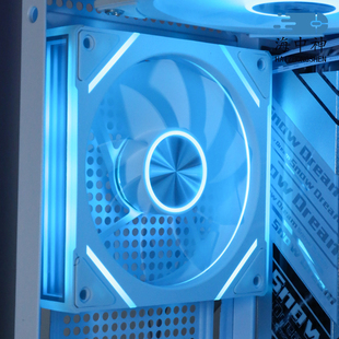 棱镜8PRO全侧镜H线条12CM机箱散热风扇4PRO神光同步5V3针ARGB静音
