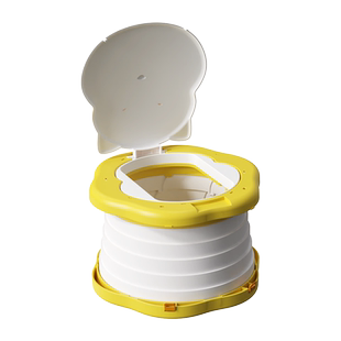 道理熊儿童外出折叠小马桶车载便携式男女宝宝便盆可折叠坐便器