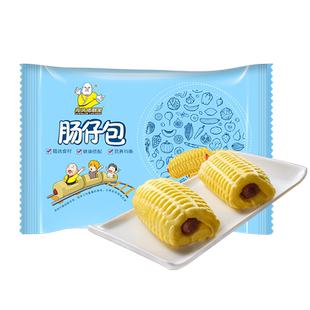 肠仔包510g 6个/包  光头佬联圣广式早餐 儿童包点 鲜香肠热狗卷
