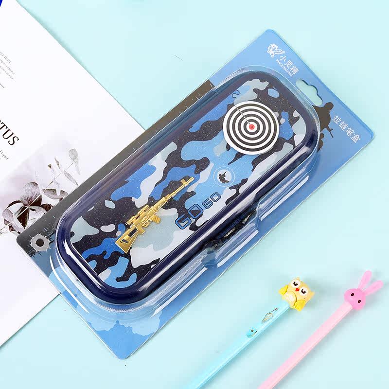 新品3D硬壳笔袋男孩子小学生文具盒大容量赛车铅笔盒防水文具袋男