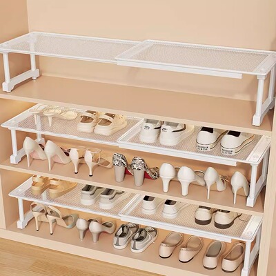 筑司鞋柜分层隔板可伸缩
