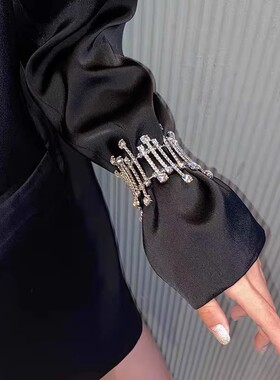 镶钻水晶手链重工欧美女