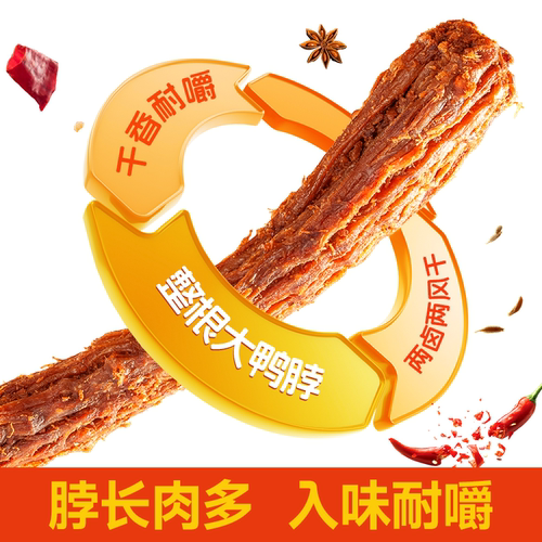 回味一梦手撕风干鸭脖