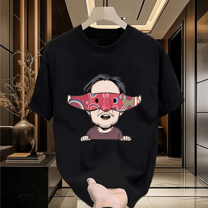 短袖T恤男2024夏季薄款时尚印花美式潮牌休闲纯棉圆领半袖上衣ins