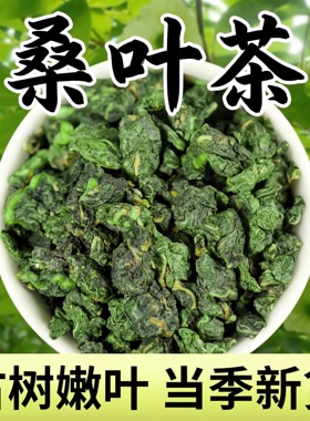 纯桑叶茶正品官方旗舰店霜后霜打特级三高降正宗血养生压中药材ZZ