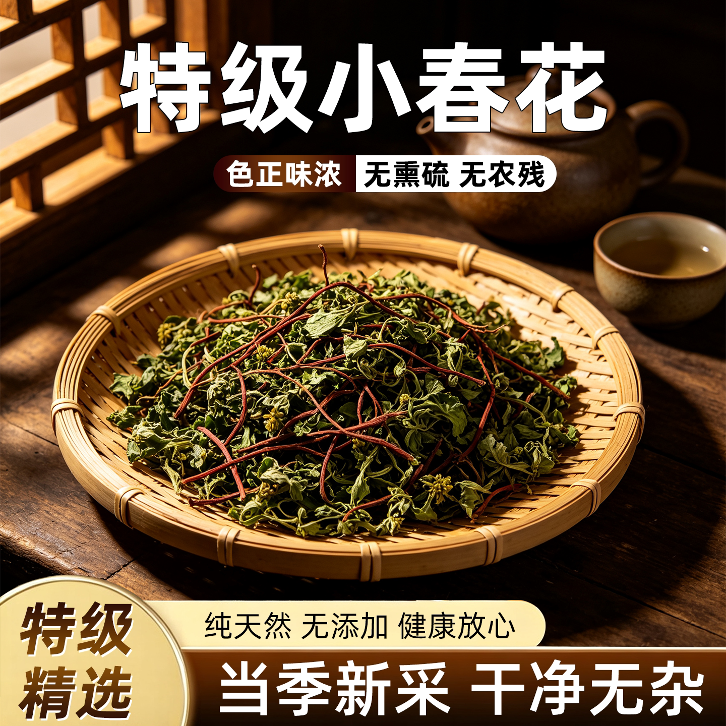 野生小春花中草药一朵云破天图片
