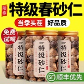特级正宗阳春春砂仁根凉果特产中药材煲汤养胃糊正品 官方旗舰店zz