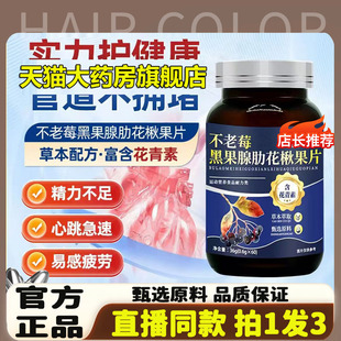 黑果腺肋花楸果(不老莓)官方旗舰店固信堂正品草本植萃养8kw