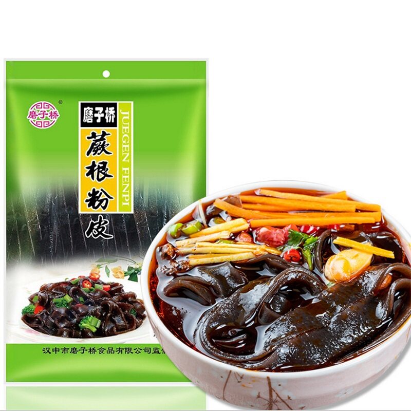 400g陕西汉中特产材料蕨根粉皮图片