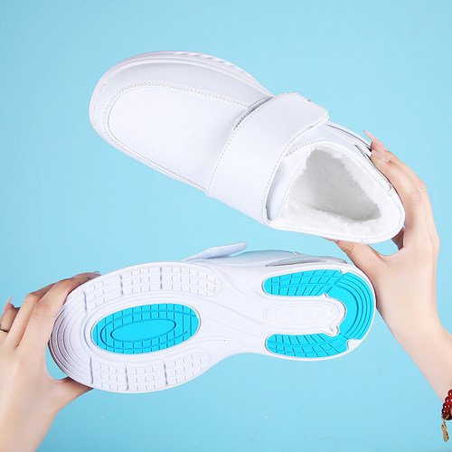 诺诗客护士鞋加绒保暖