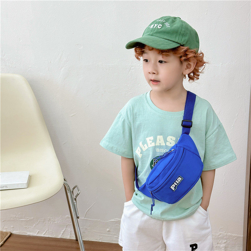 新款儿童单肩包男女孩宝宝童趣潮流斜挎包可爱纯色大容量休闲腰包,箱包皮具/热销女包/男包,胸包,淘宝优惠券,粉丝福利购,淘宝优惠卷