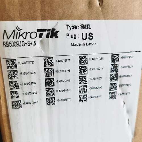 功能正常议价 Mikrotik RB5009UG+S+IN 路由器