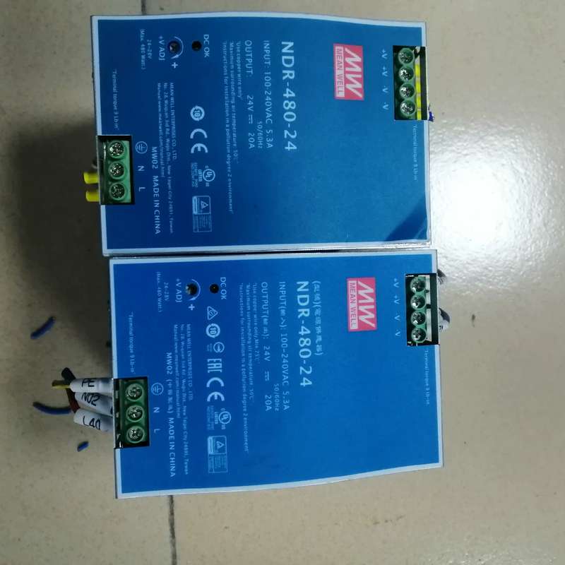 功能正常议价 明纬电源NDS-480-24，成色很新，包好包邮
