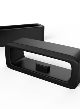 适用amazfit华米运动手表1/2S/3代表带固定扣表环圈GTR2/GTS2表带定位扣米动青春版1s手表带活动扣胶圈环套圈