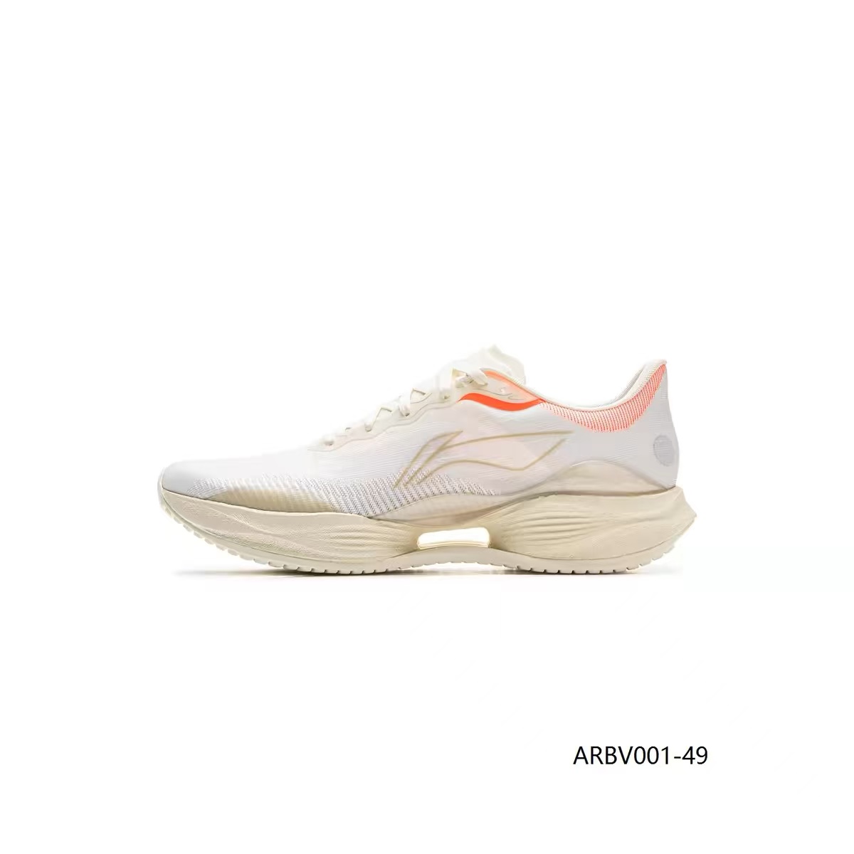 李宁男子跑步鞋轻盈透气