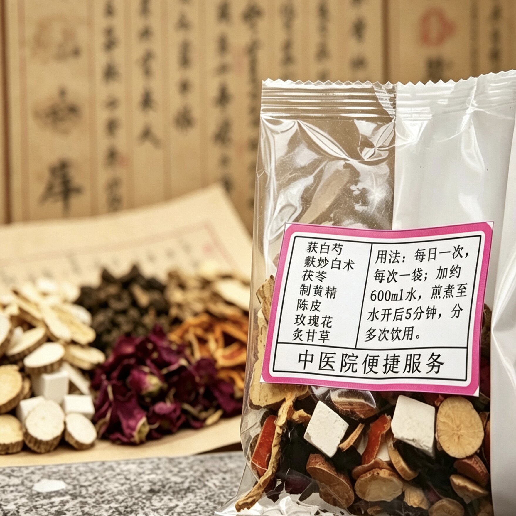 杭州一院【养颜饮】面色萎黄 斑点斑块 皮肤粗燥 肤色不均