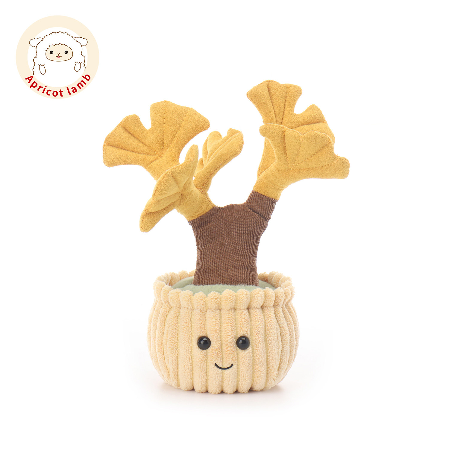 Apricot lamb瑞可羊银杏盆栽毛绒玩具男女孩生日礼物安抚玩偶公仔,玩具/童车/益智/积木/模型,毛绒/玩偶/公仔/布艺类玩具,淘宝优惠券,粉丝福利购,淘宝优惠卷