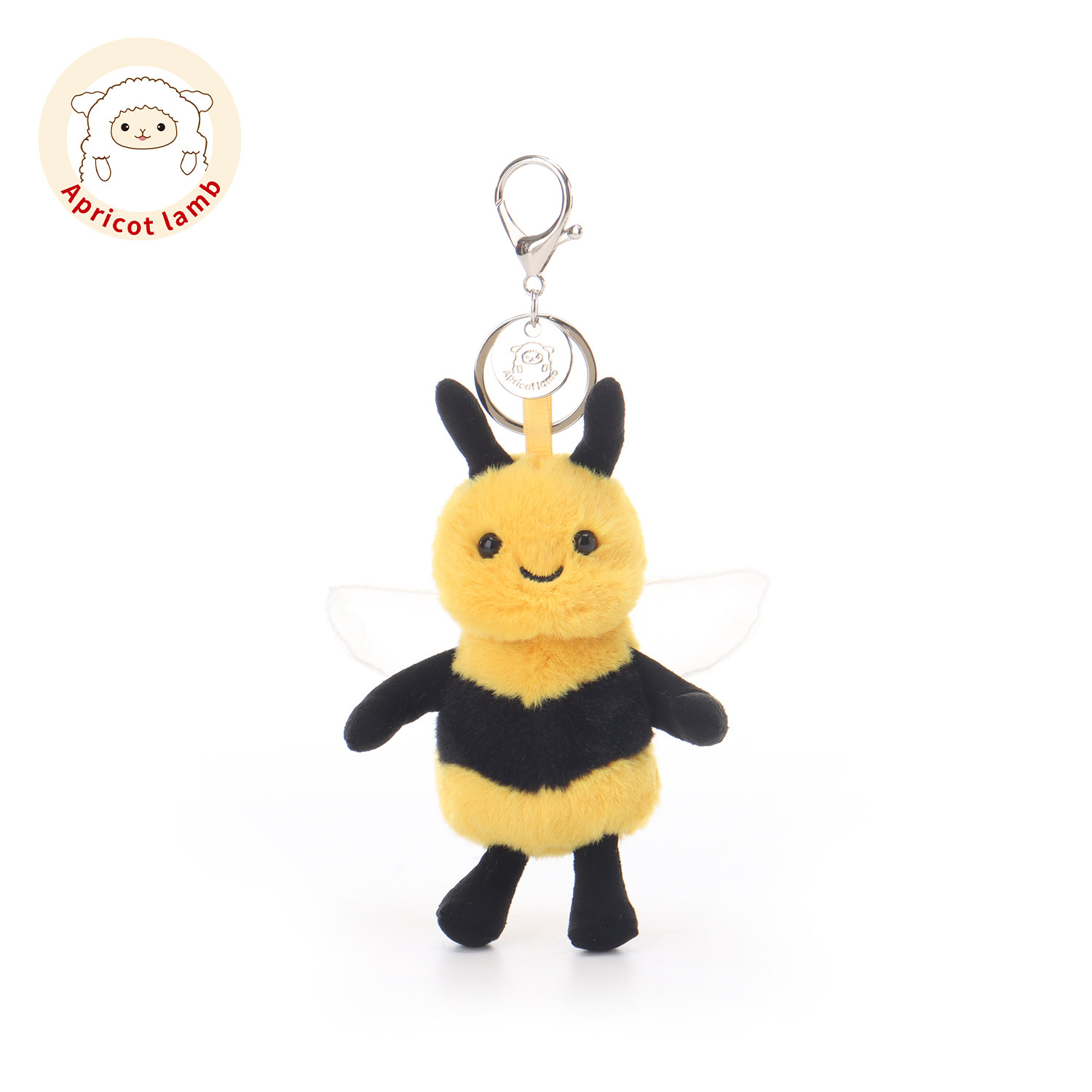 Apricot Lamb瑞可羊神秘蜜蜂钥匙扣书包挂件公仔女生玩偶毛绒挂饰