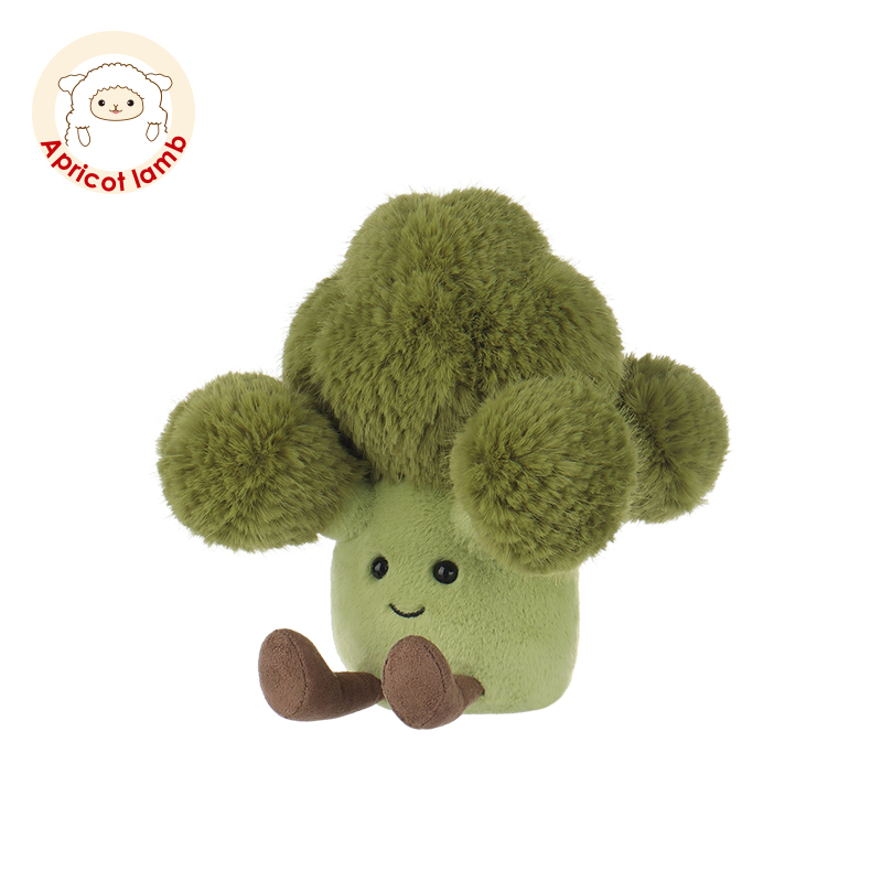 瑞可羊鲜美西兰花公仔毛绒玩具可爱儿童男女生日礼物宝宝玩偶公仔