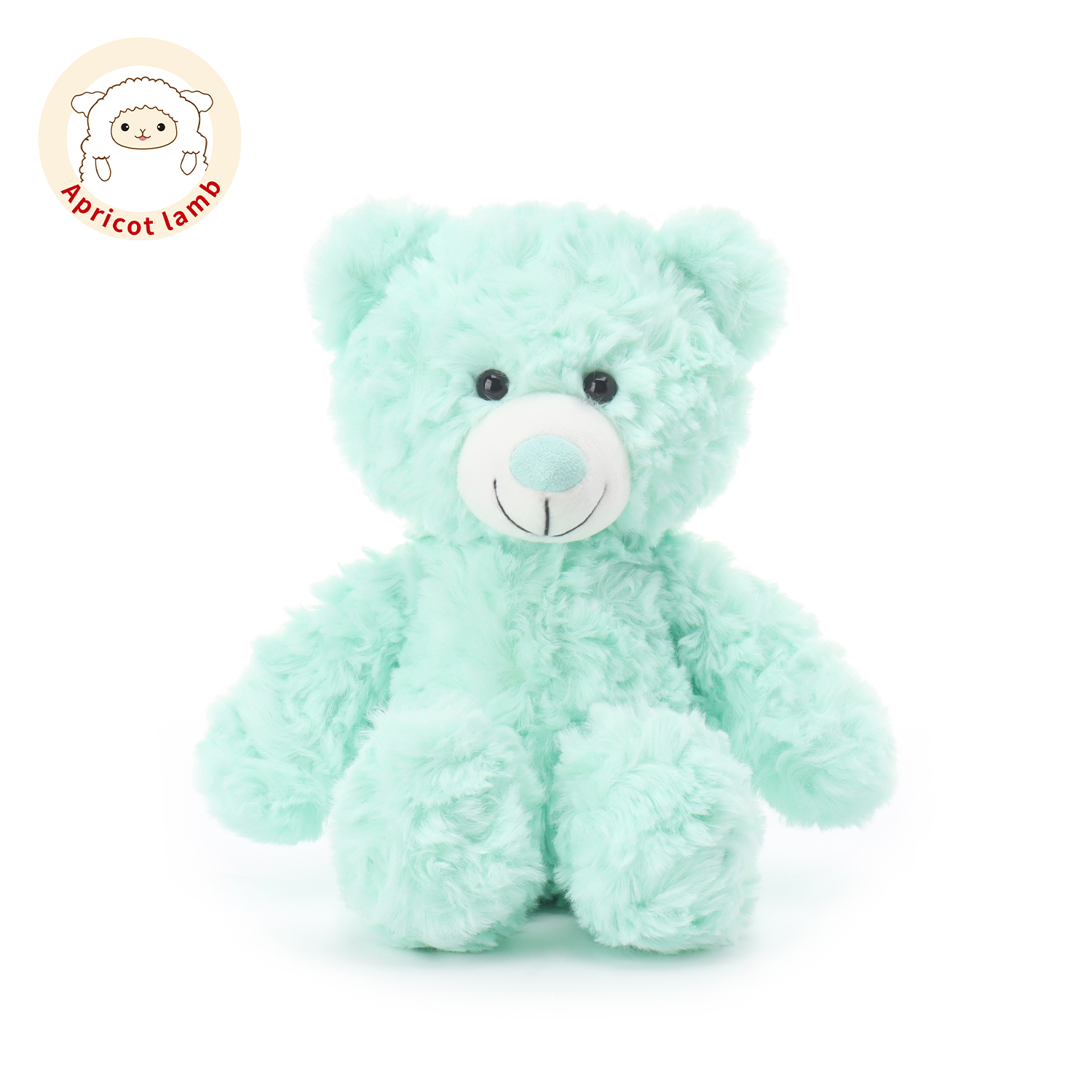 瑞可羊刷花小熊可爱小熊毛绒玩具