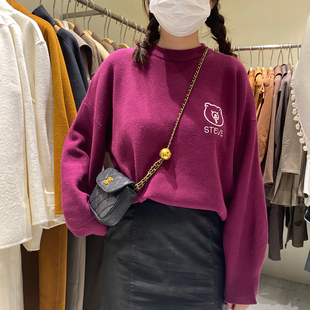 【福袋】毛衣女长袖针织衫白色衬衫宽松十三行女装薄款设计感小众