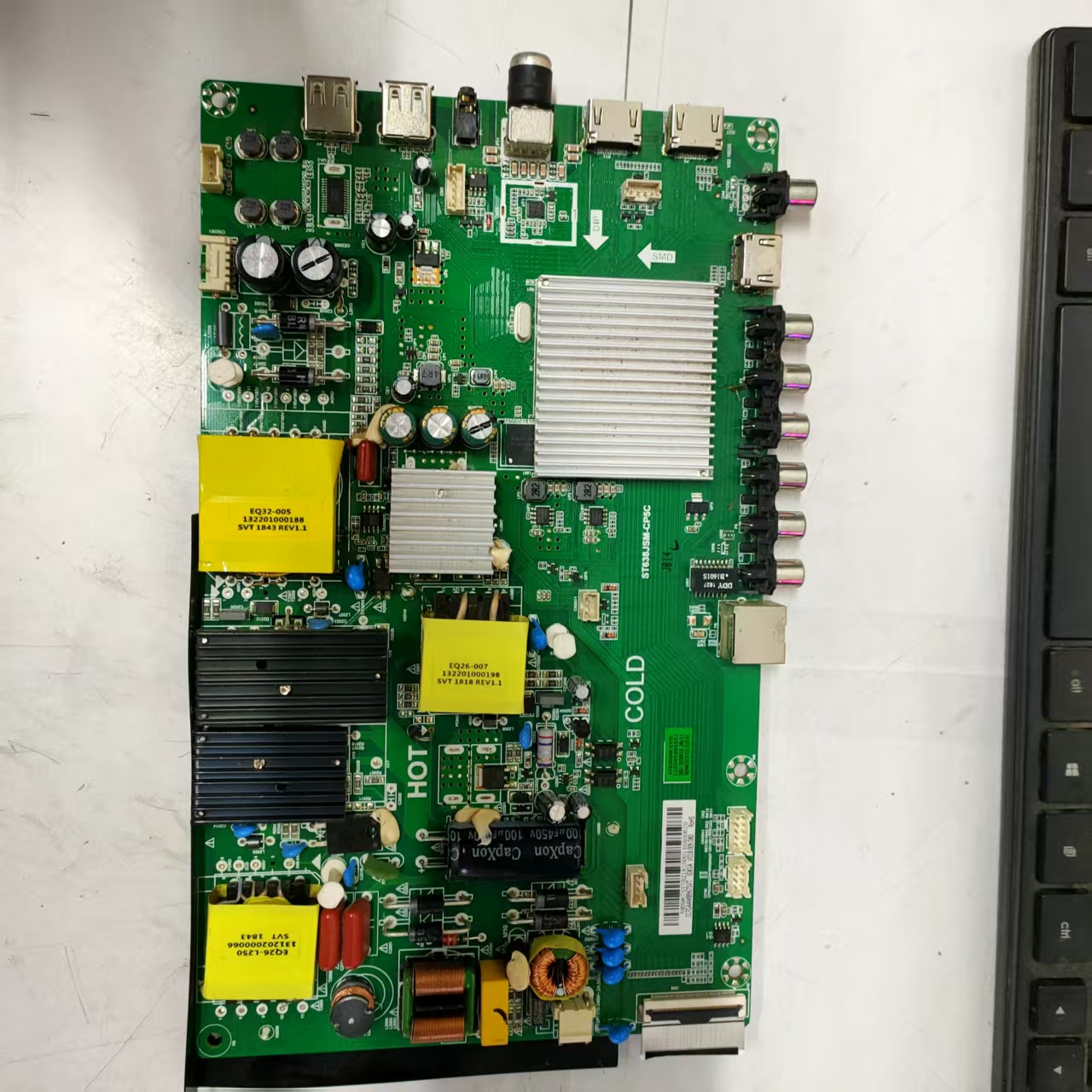 原装拆机创维50K5C主板ST638JSM-CP5C配屏TPT500B5-U1T01D