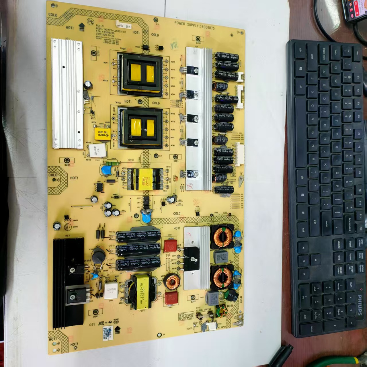 原装拆机康佳LED55IS95D电源板34006875 35015250 KPS+L200C3-02