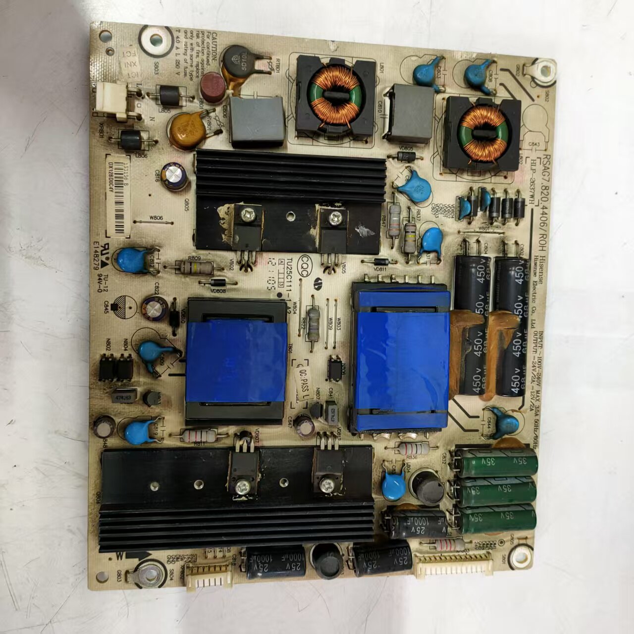 海信 LED39K300J/39K310DX3D电源板 RSAG7.820.4406 HLP-2637WH
