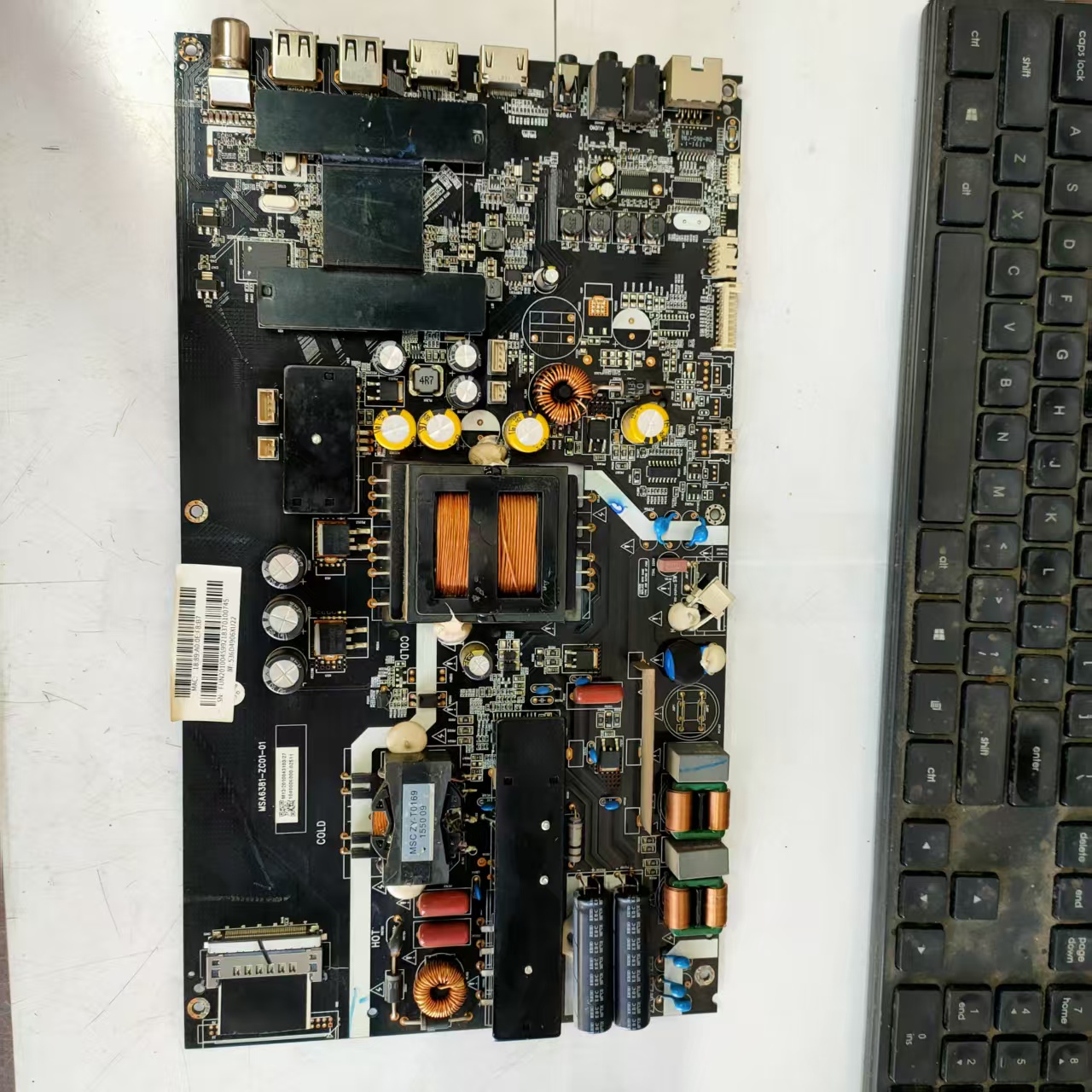 原装拆机风行D49Y主板MSA6381-ZC01-01屏LSC490FN02