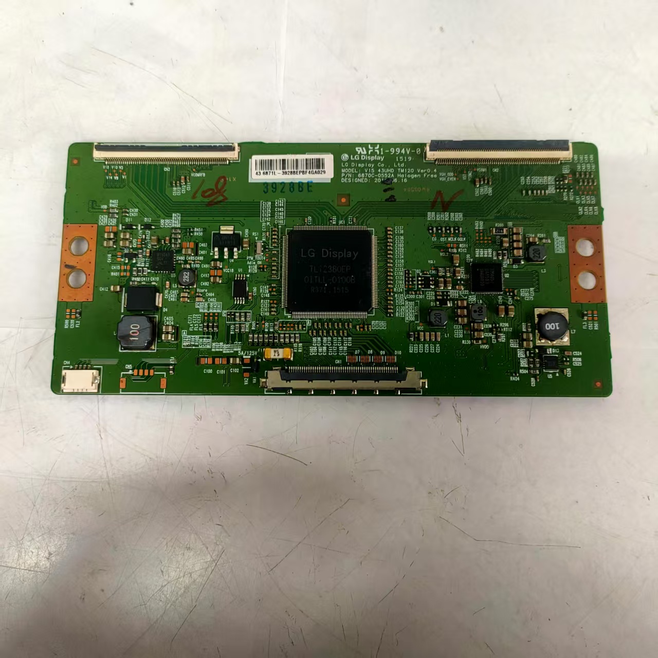 注意接口原装拆机创维43E6000 逻辑板6870C-0552A