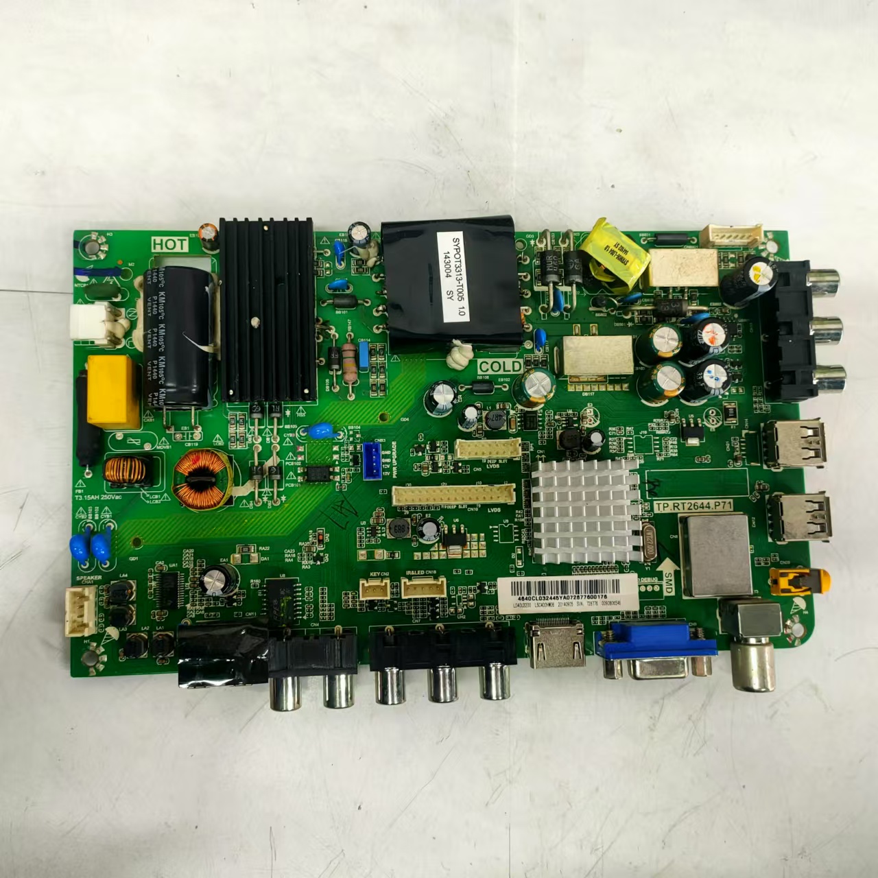 原装拆机海尔 LD40U3100主板TP.RT2644.P71屏H400EHC-BS