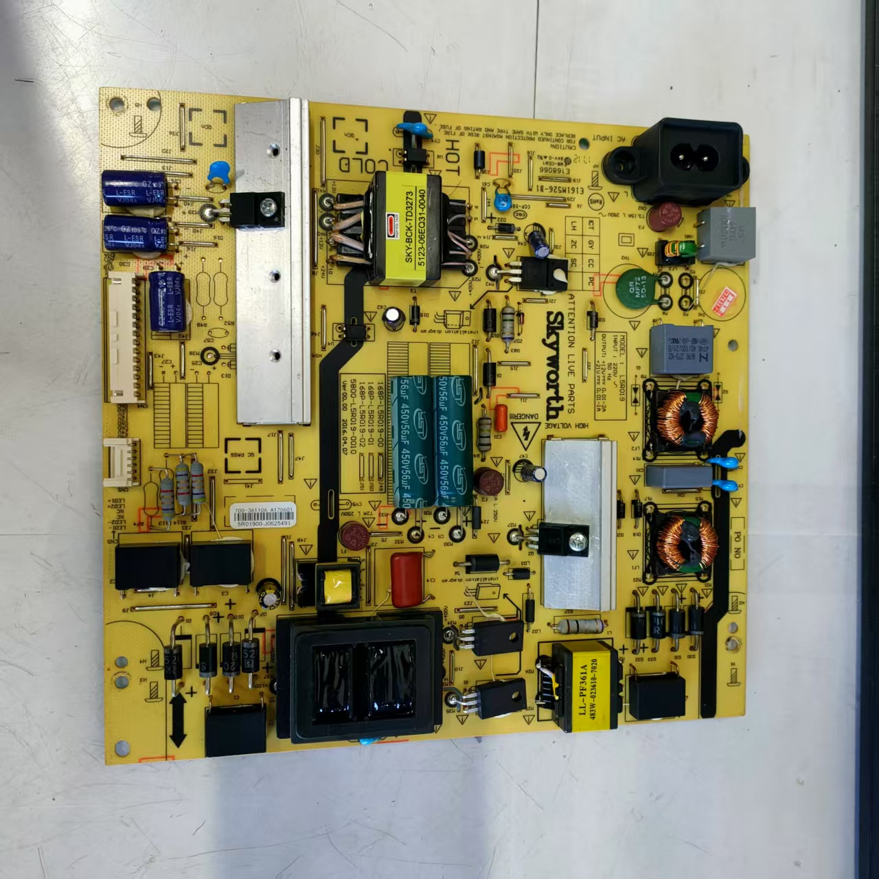 原装拆机创维55E5电源板5800-L5R019-0010 168P-L5R019-00