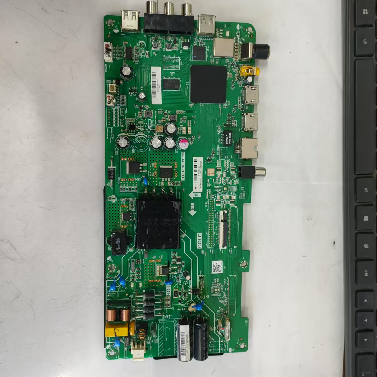 原装拆机海尔LE43M31主板TPD.T920T.PB739 屏72001165YT 1165YT