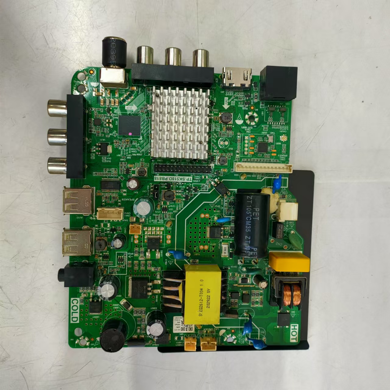 原装三合一主板TP.SK518D.PB818屏LC390TU1A电压30V-87V/480MA