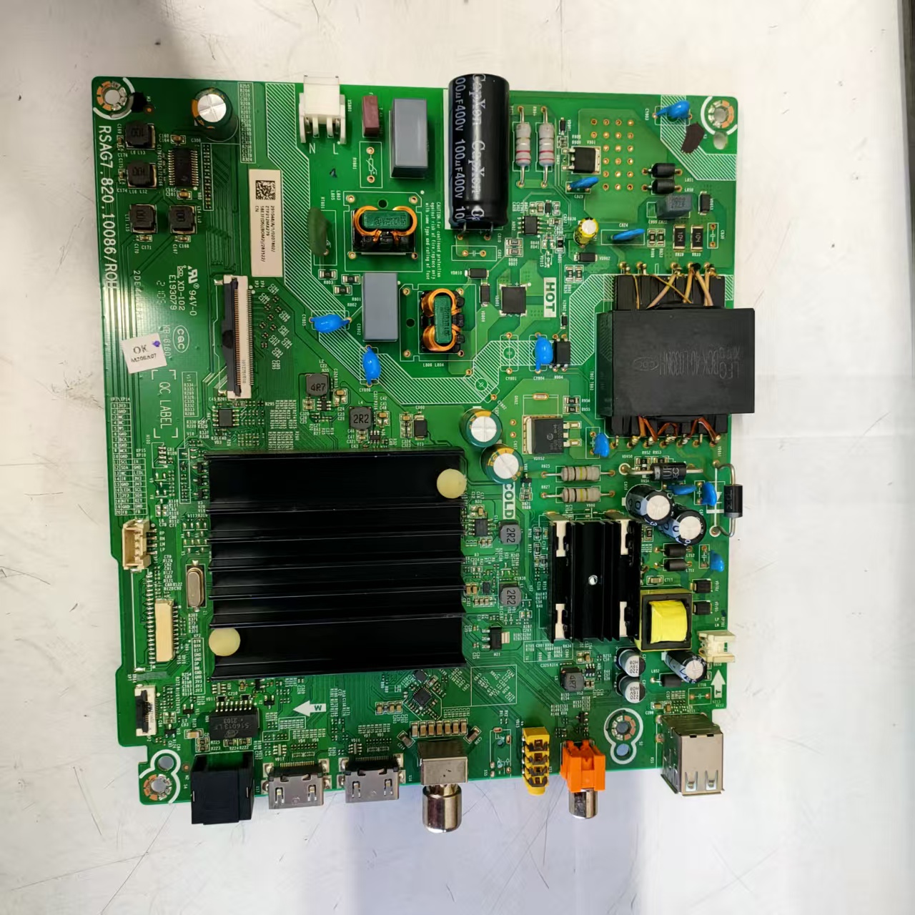 原装海信58E3F(B0M2)283522主板RSAG7.820.10086屏HD580X1U92-K1