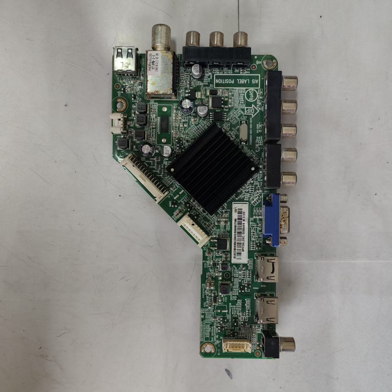 原装拆机海尔 43A3主板715G6682-M02-000-004K屏TPT430H3-HVN01.U